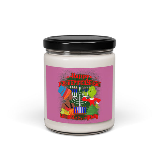 KwanGrinchMakah Scented Soy Candle, 9oz
