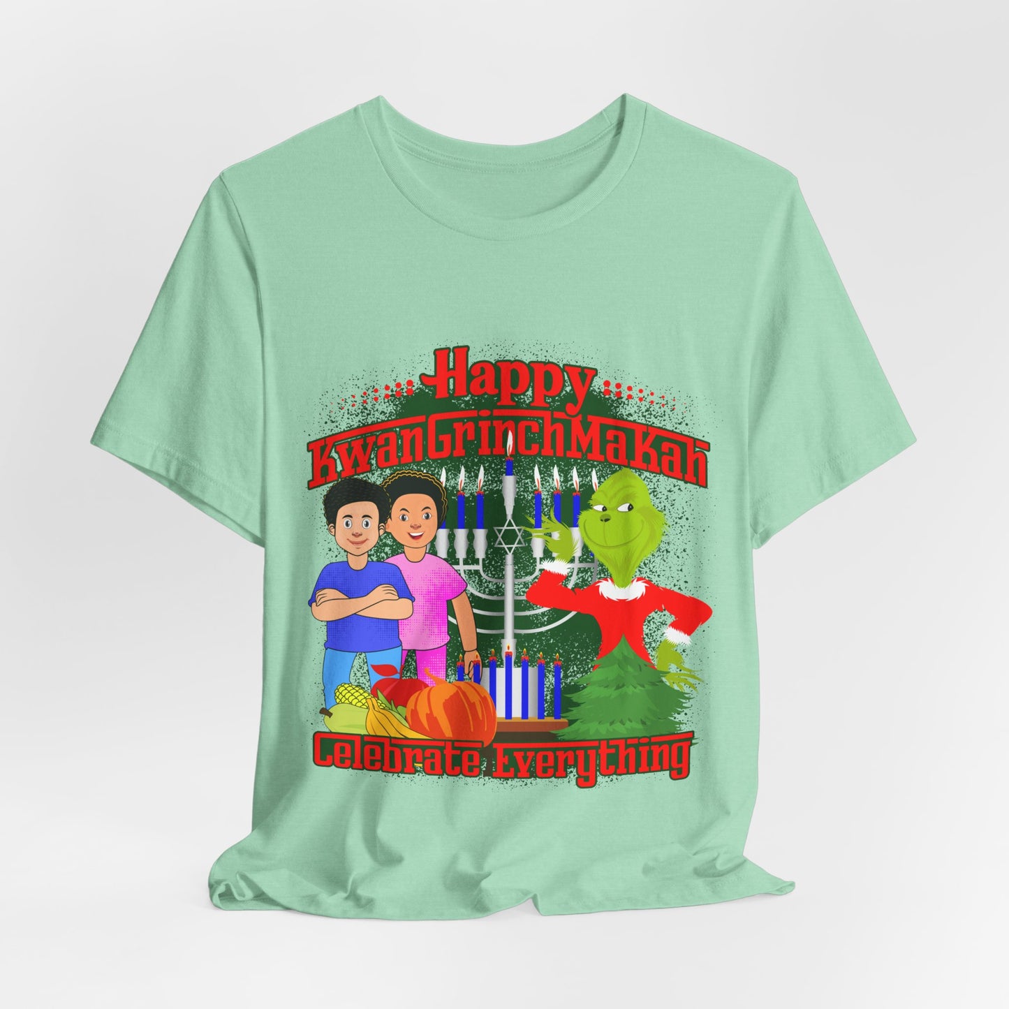 KwanGrinchMakah Unisex Jersey Tee