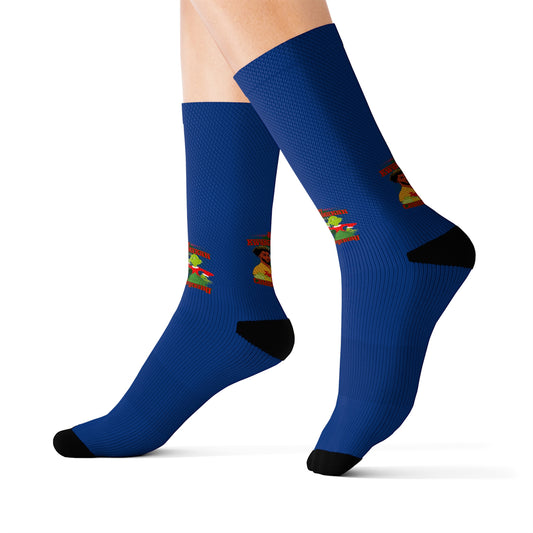 KwanGrinchMakah Sublimation Socks