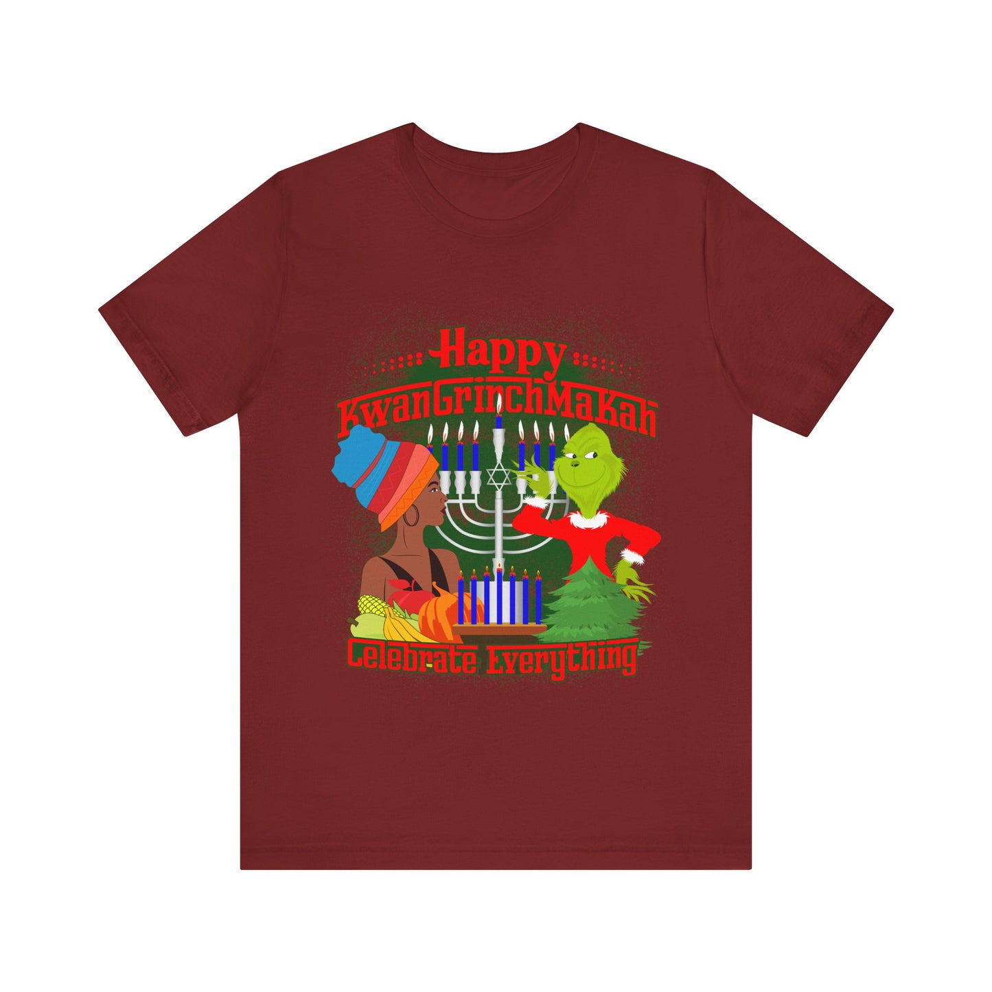 KwanGrinchMakah Unisex Jersey Tee