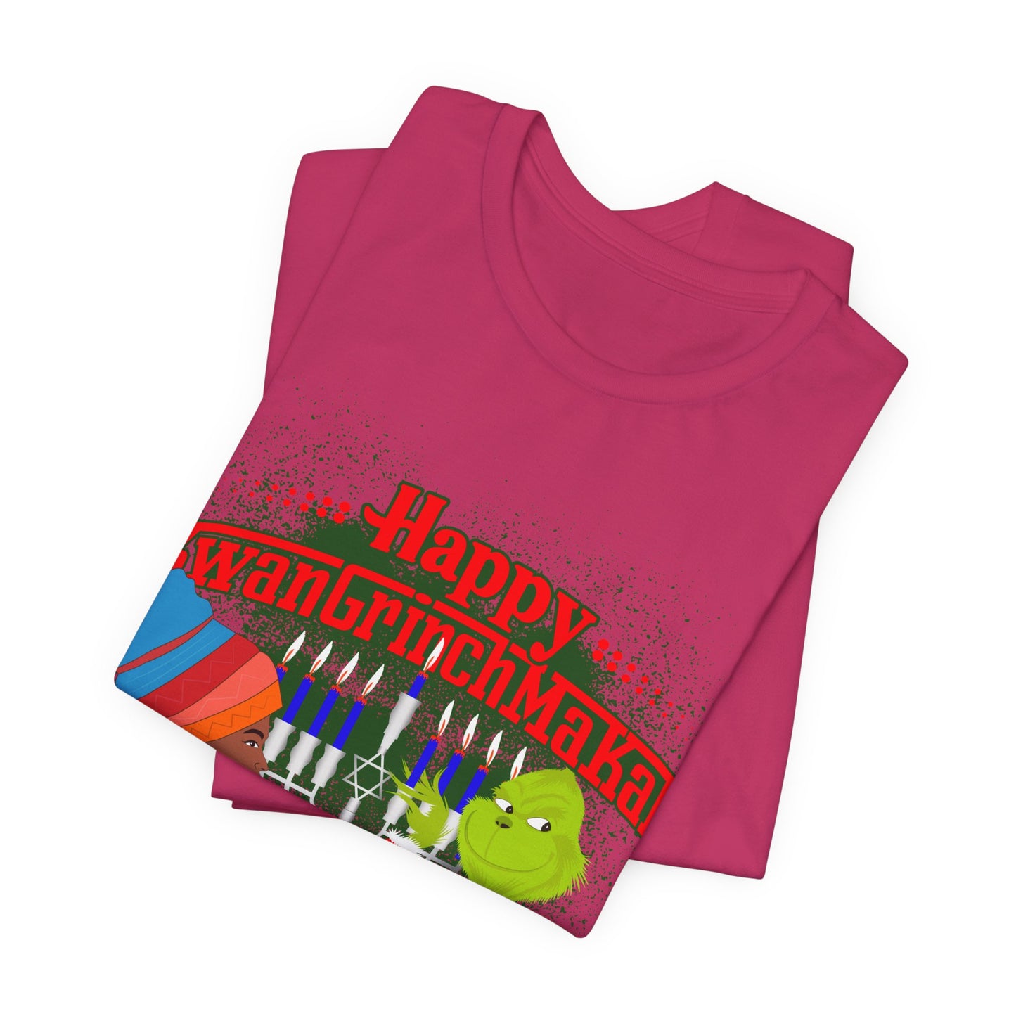 KwanGrinchMakah Unisex Jersey Tee
