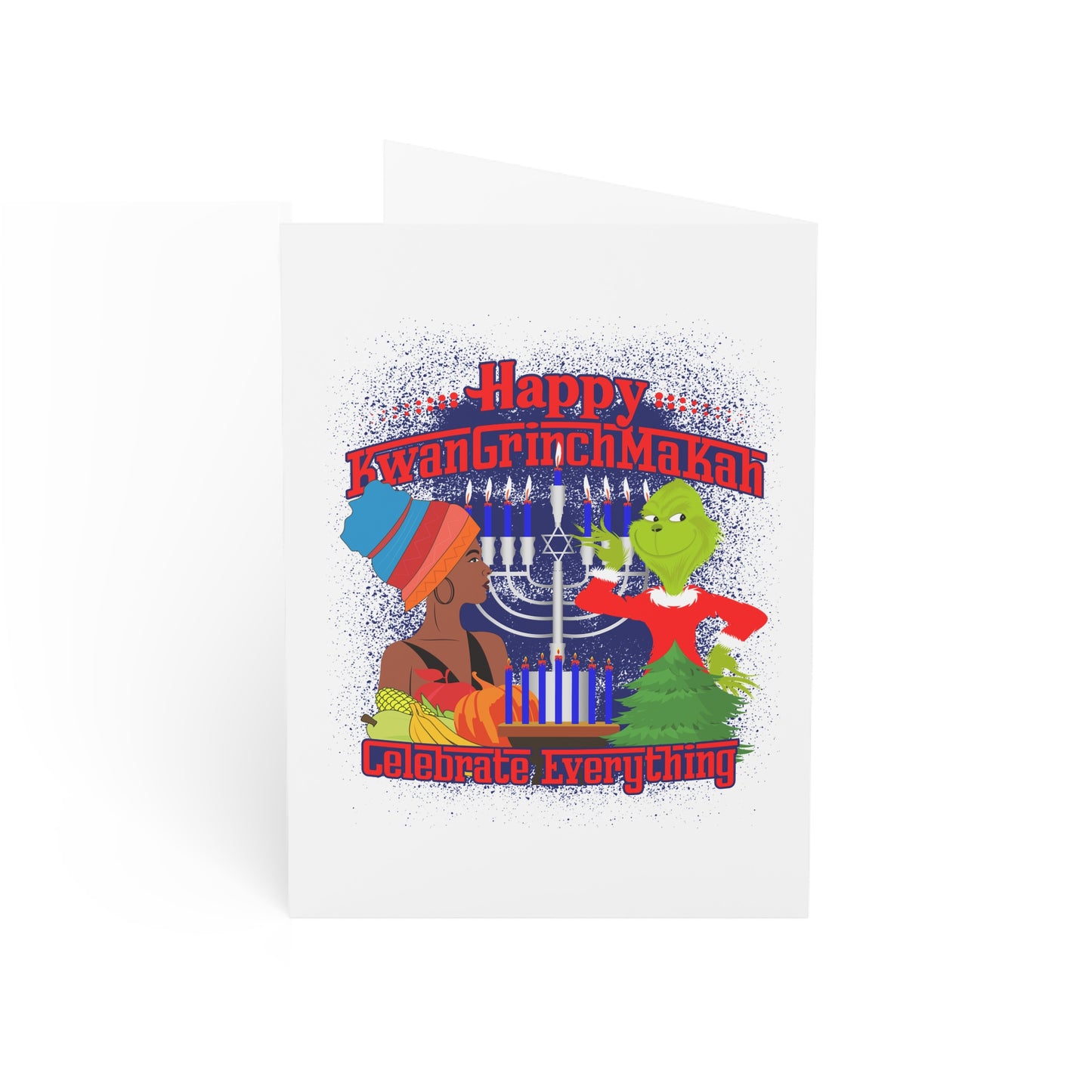 KwanGrinchMakah Greeting Cards (1, 10, 30, and 50pcs)