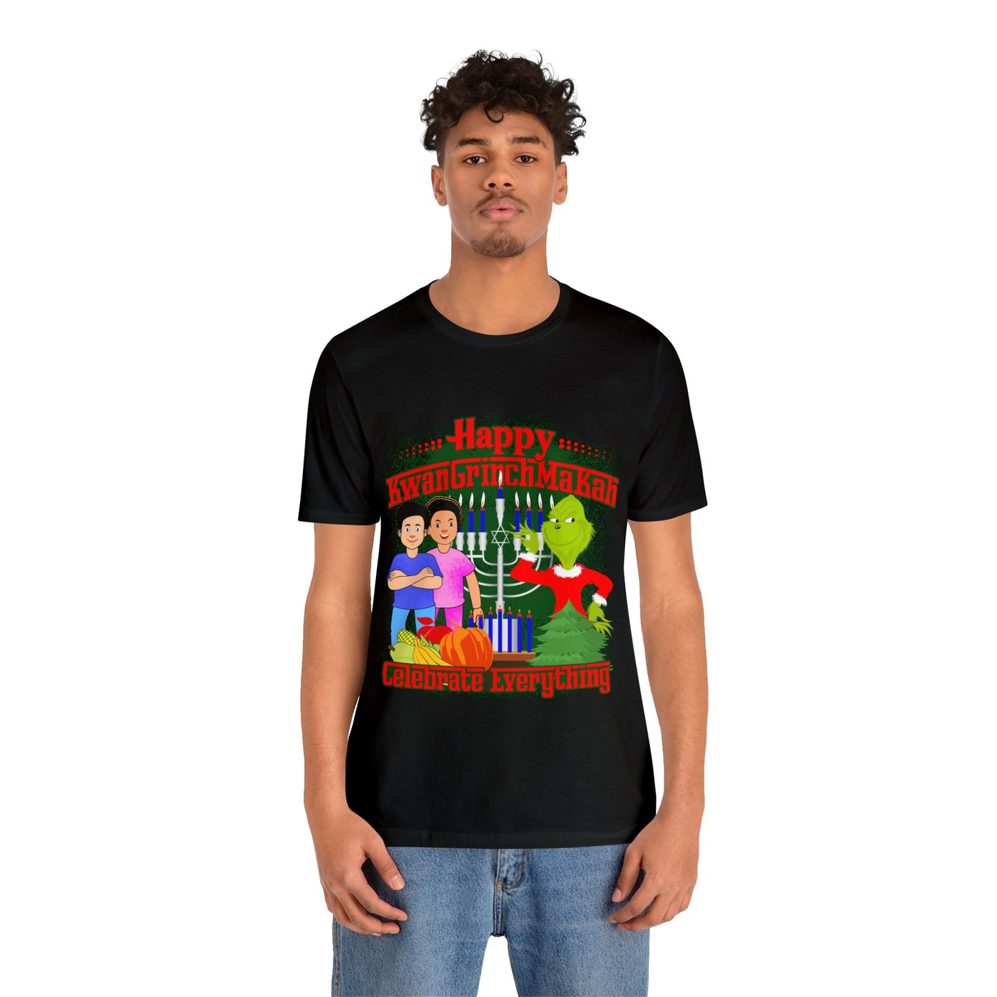 KwanGrinchMakah Unisex Jersey Tee