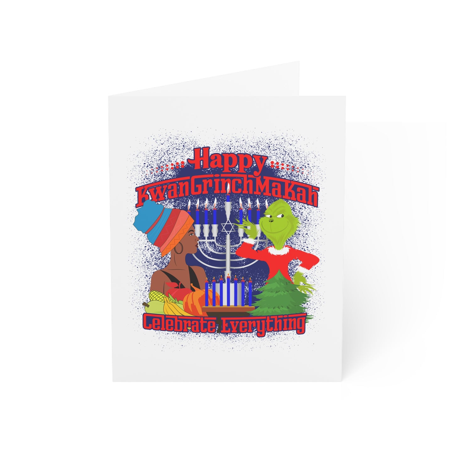 KwanGrinchMakah Greeting Cards (1, 10, 30, and 50pcs)