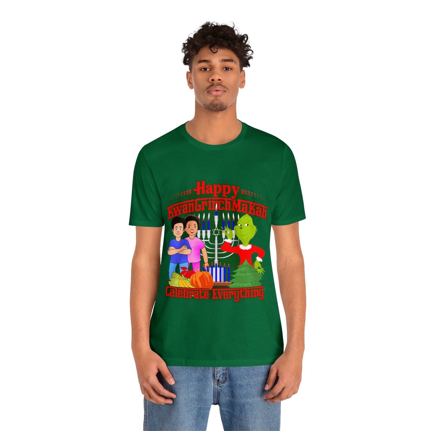 KwanGrinchMakah Unisex Jersey Tee