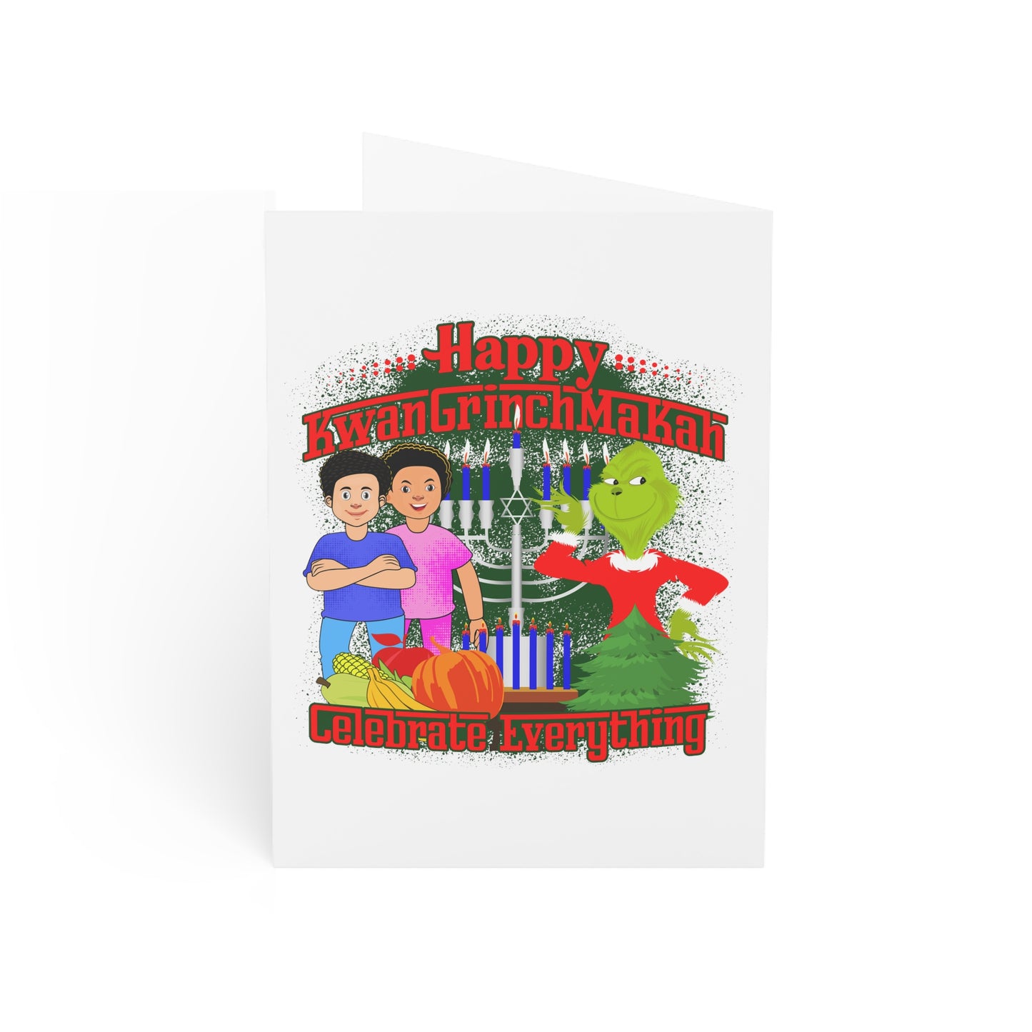 KwanGrinchMakah Greeting Cards (1, 10, 30, and 50pcs)