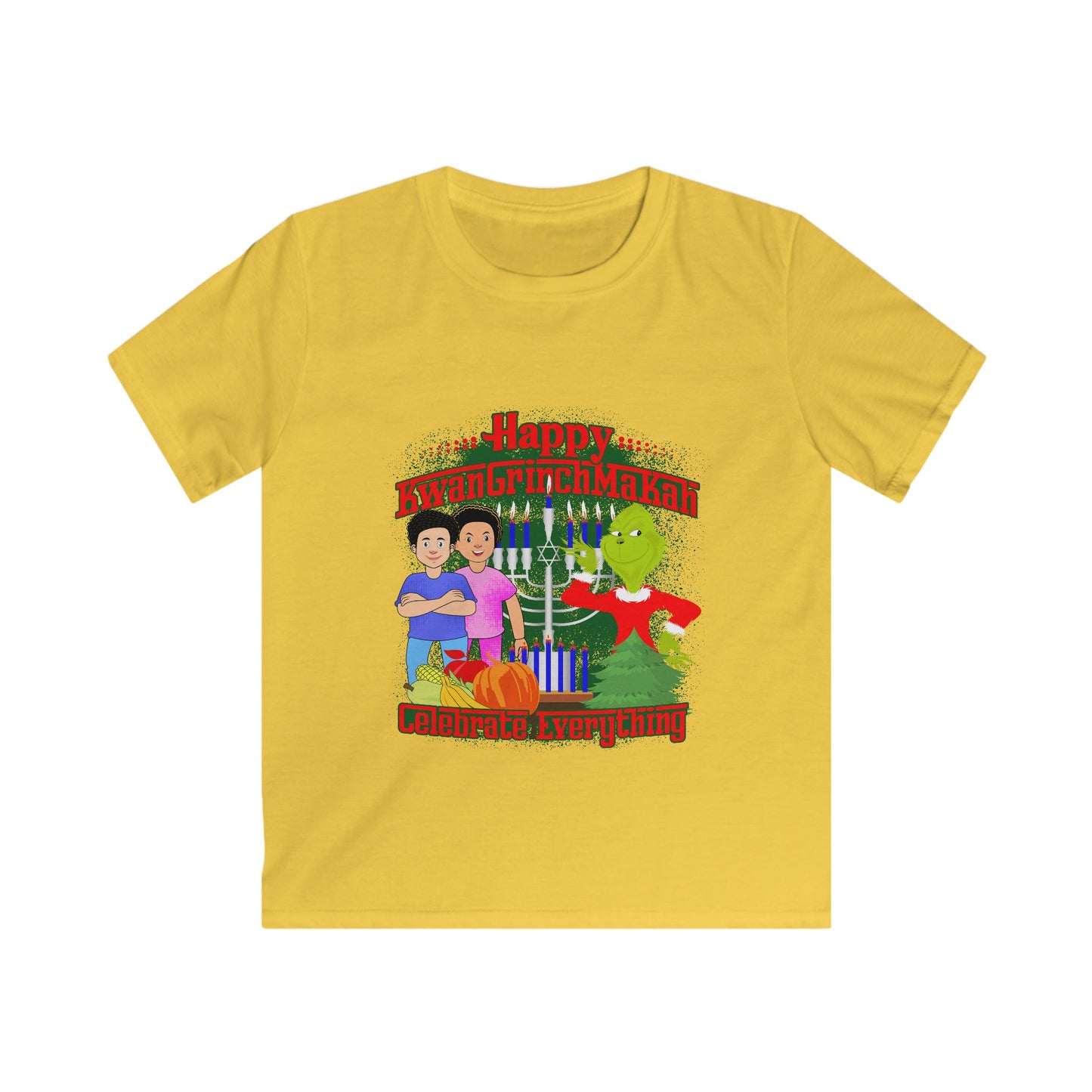 Kids KwanGrinchMakah– Holiday Shirt for Children