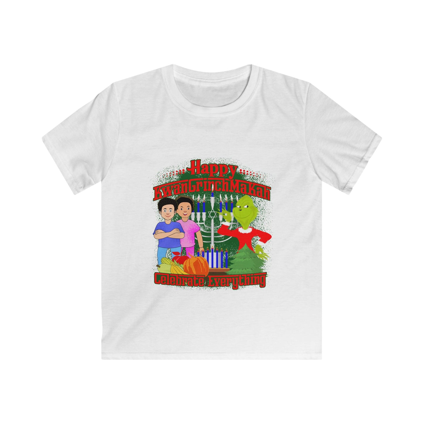 Kids KwanGrinchMakah– Holiday Shirt for Children