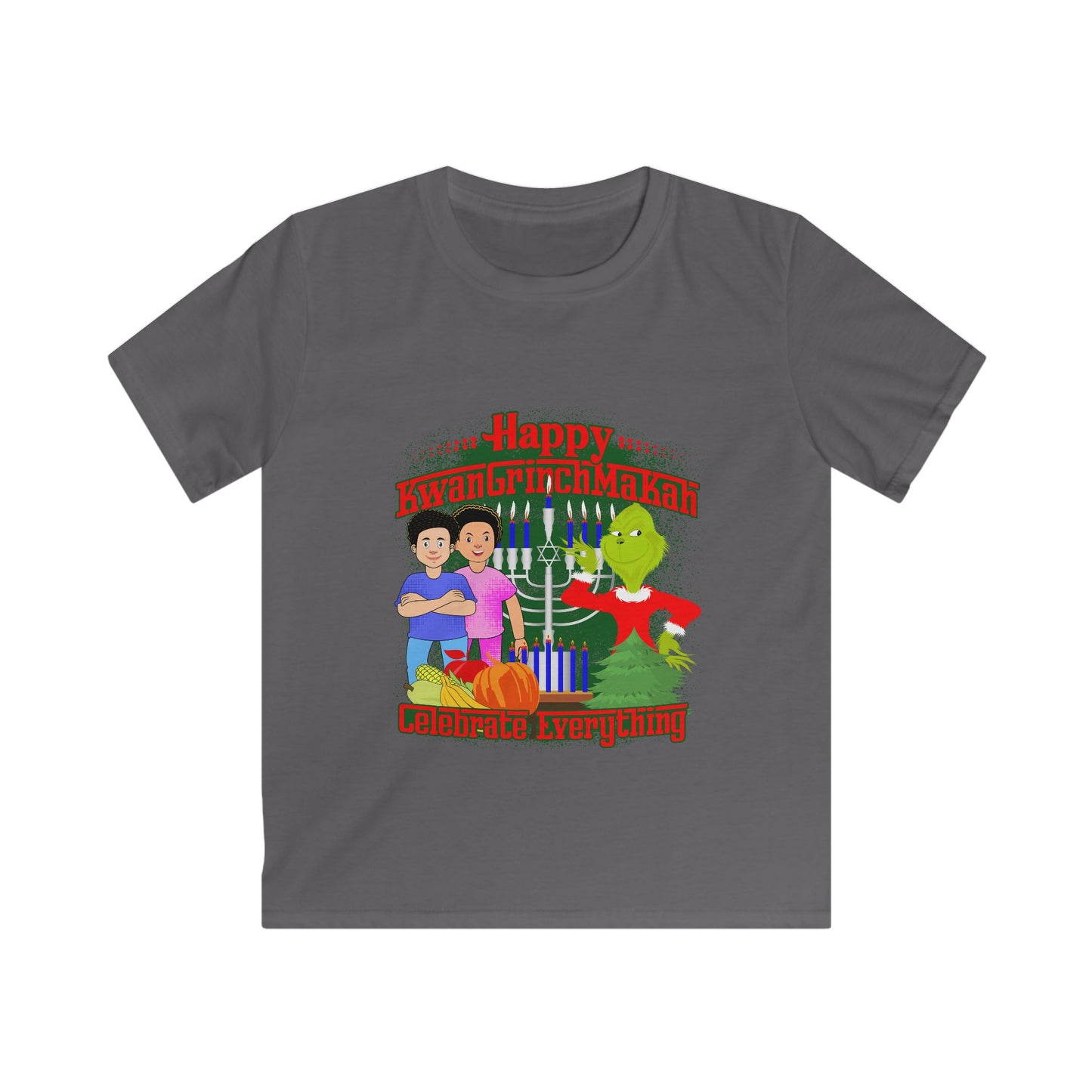 Kids KwanGrinchMakah– Holiday Shirt for Children