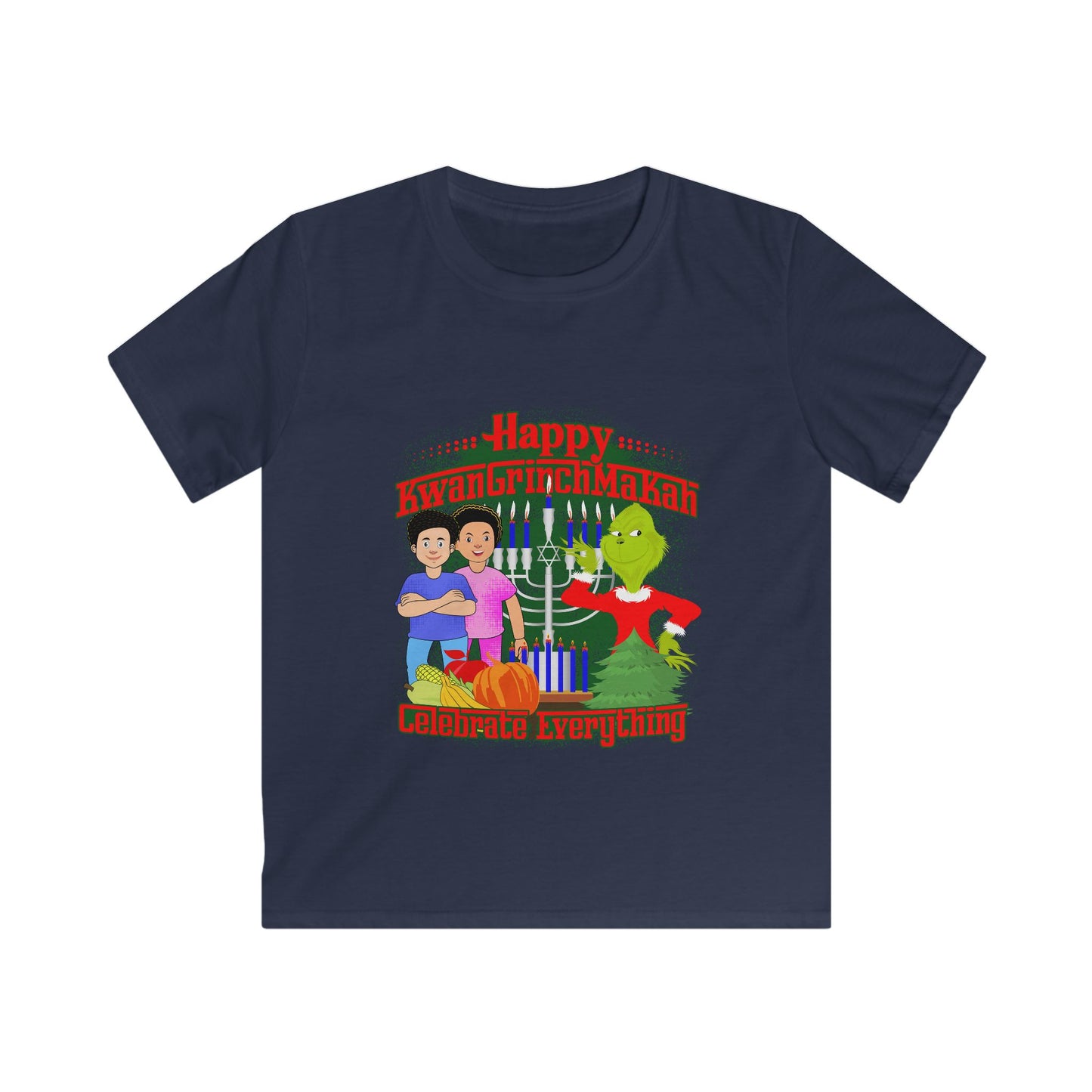 Kids KwanGrinchMakah– Holiday Shirt for Children