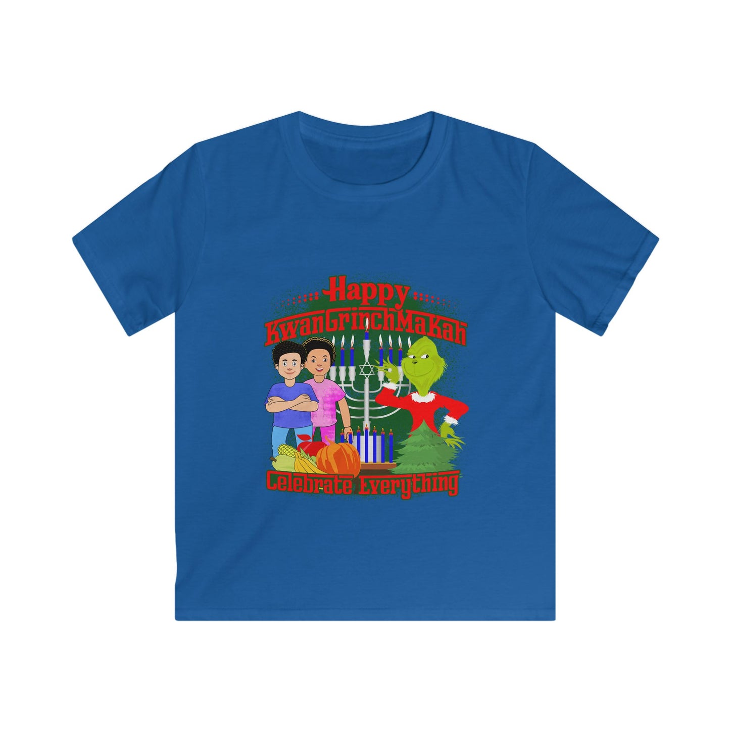 Kids KwanGrinchMakah– Holiday Shirt for Children