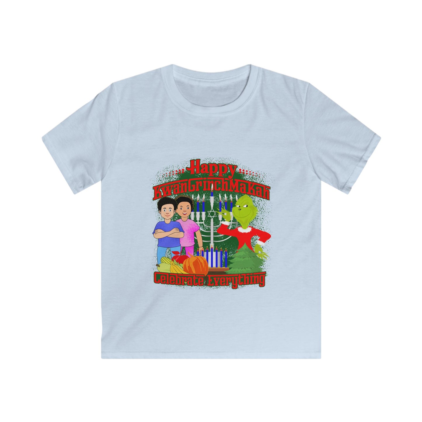 Kids KwanGrinchMakah– Holiday Shirt for Children