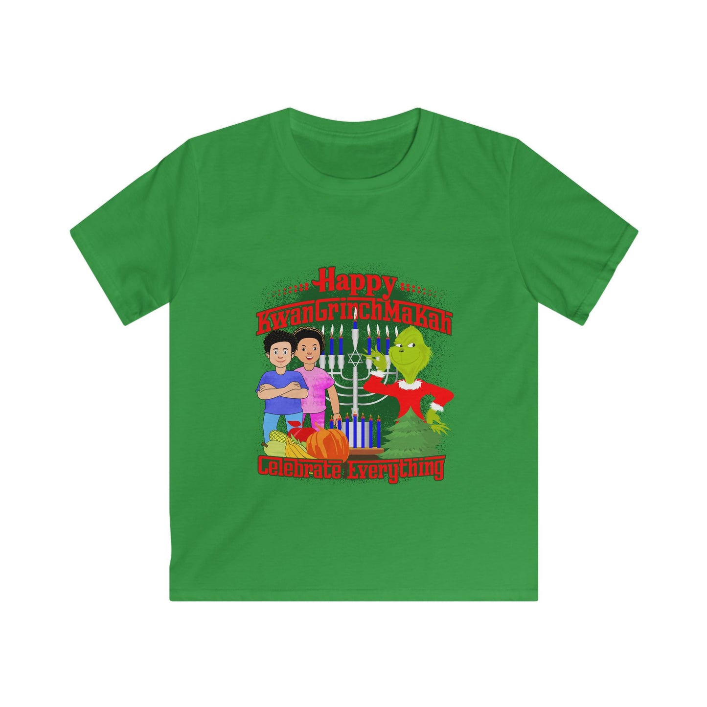 Kids KwanGrinchMakah– Holiday Shirt for Children