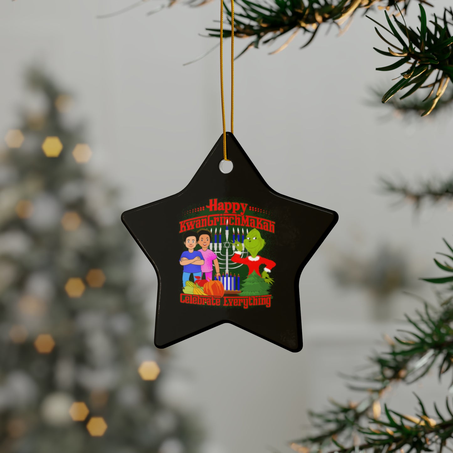 KwanGrinchMakah Ornaments (1pc, 3pcs, 5pcs, 10pcs)