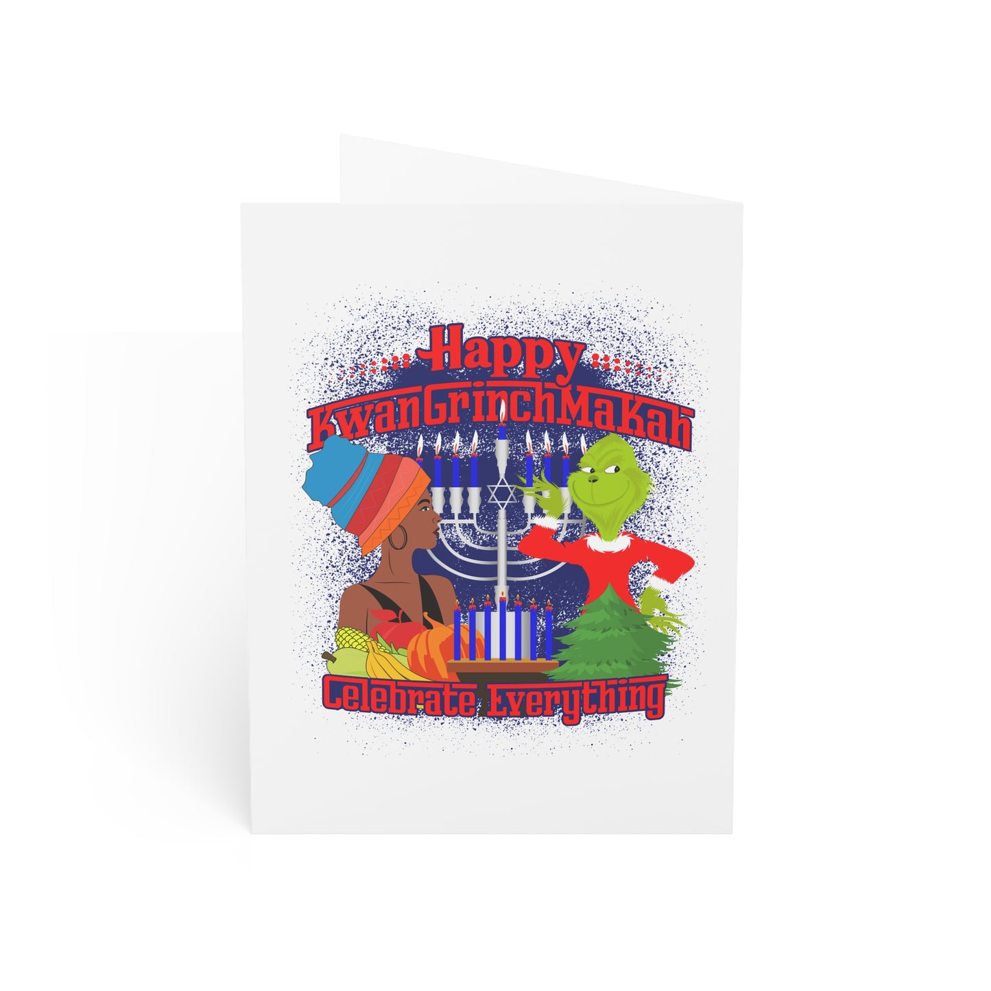 KwanGrinchMakah Greeting Cards (1, 10, 30, and 50pcs)