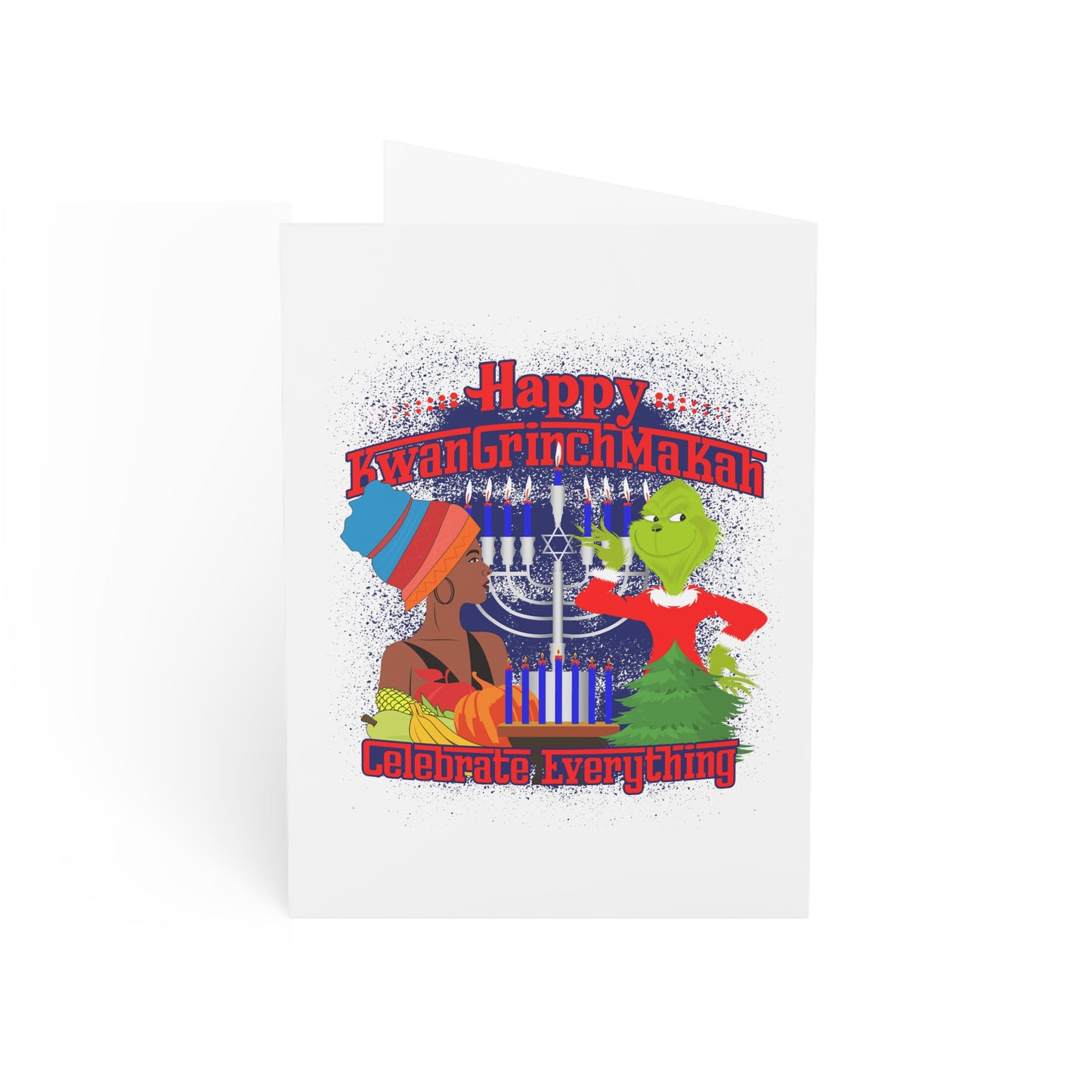 KwanGrinchMakah Greeting Cards (1, 10, 30, and 50pcs)