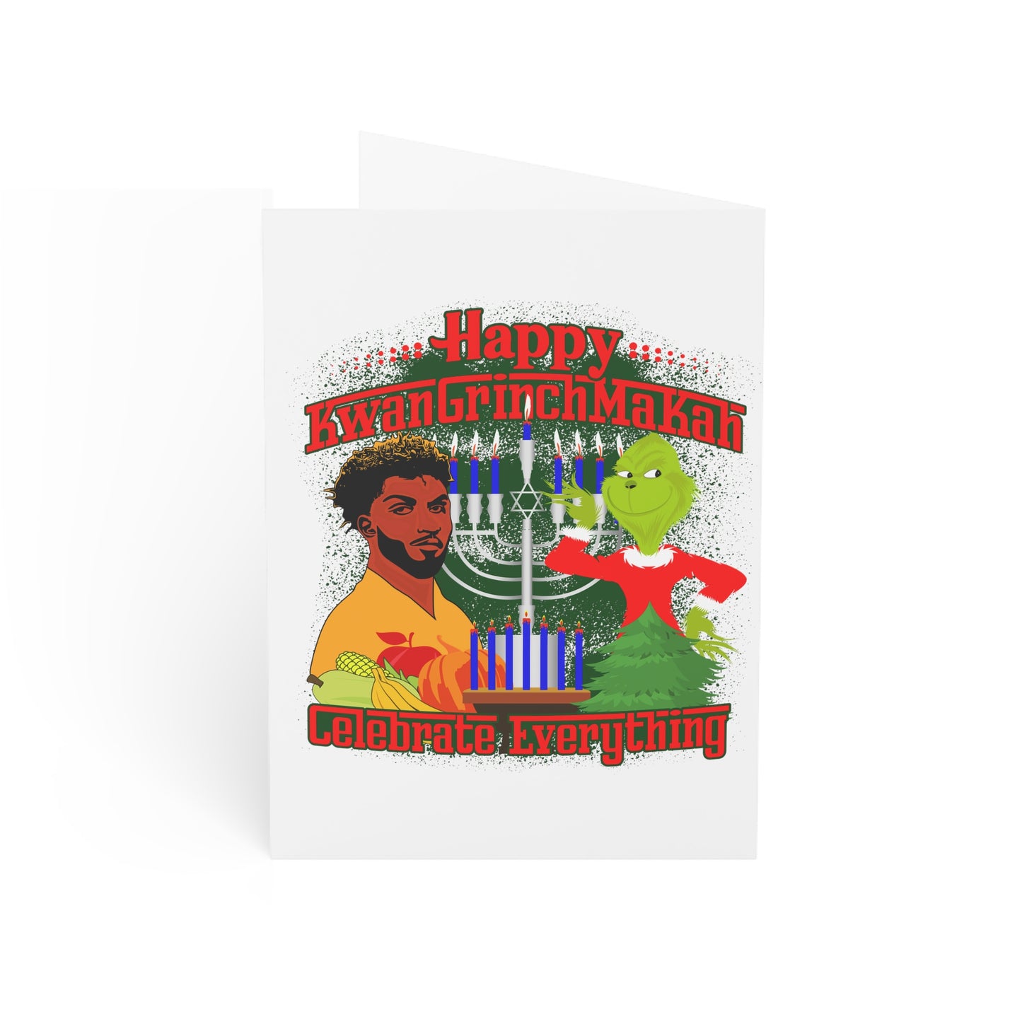 KwanGrinchMakah Greeting Cards (1, 10, 30, and 50pcs)