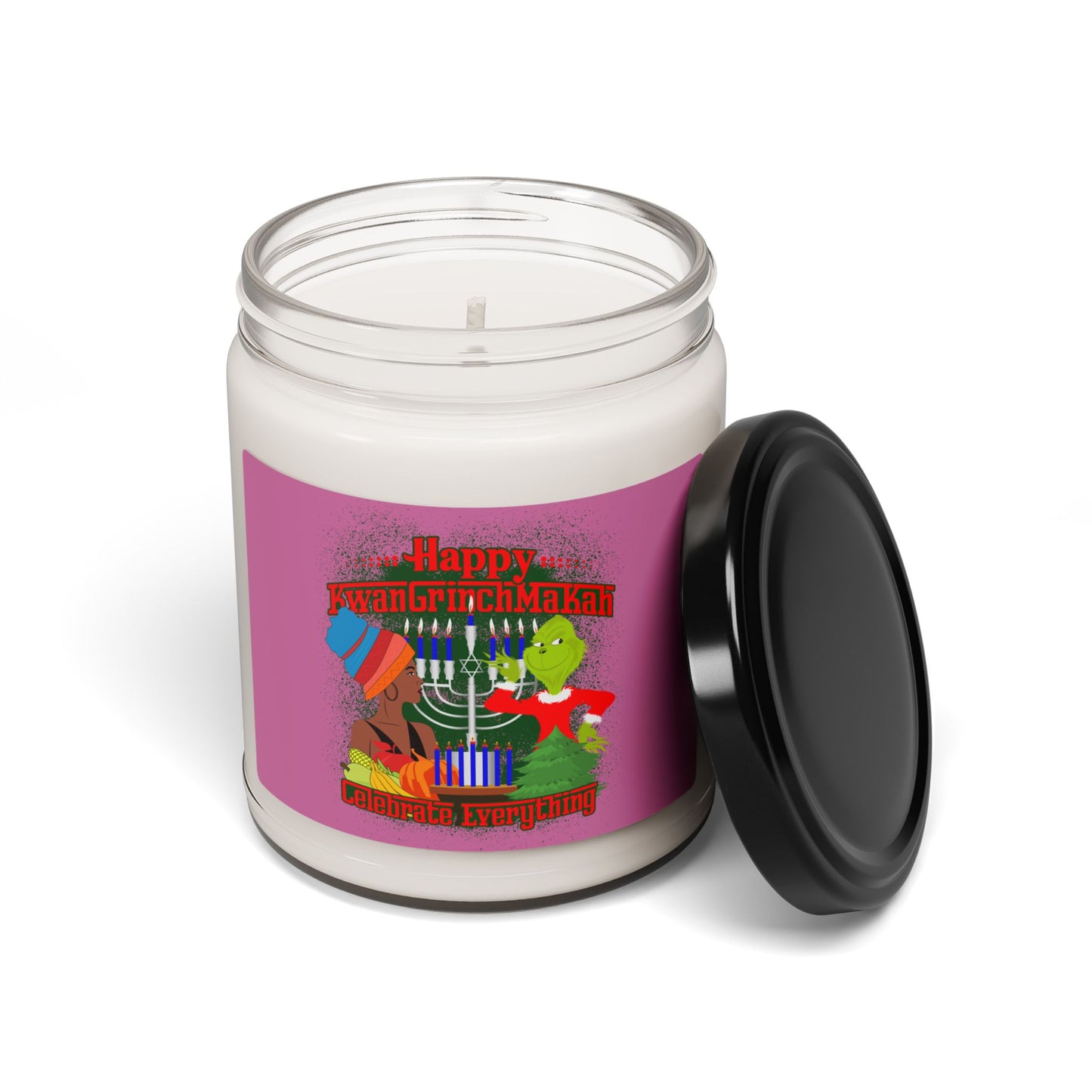 KwanGrinchMakah Scented Soy Candle, 9oz