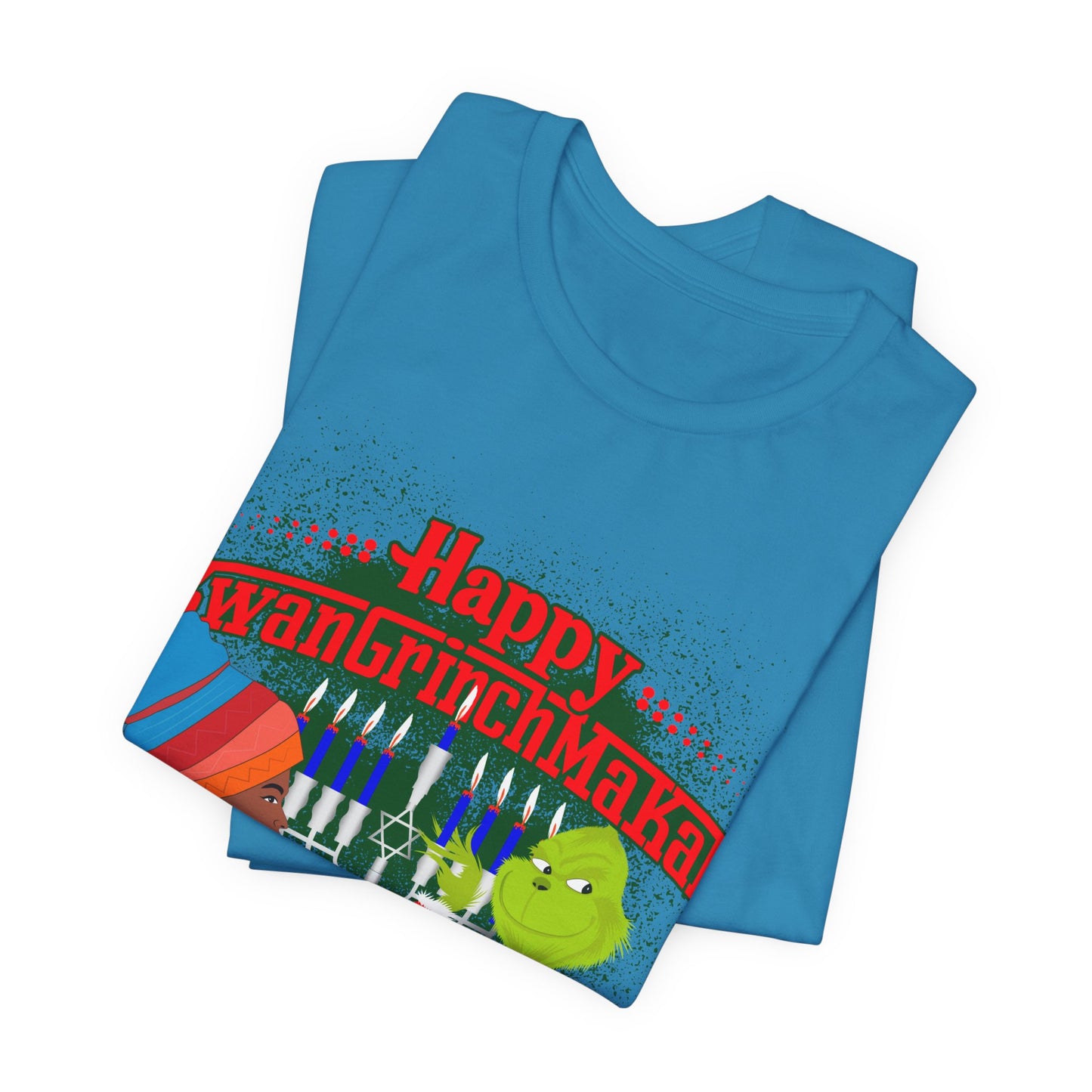 KwanGrinchMakah Unisex Jersey Tee