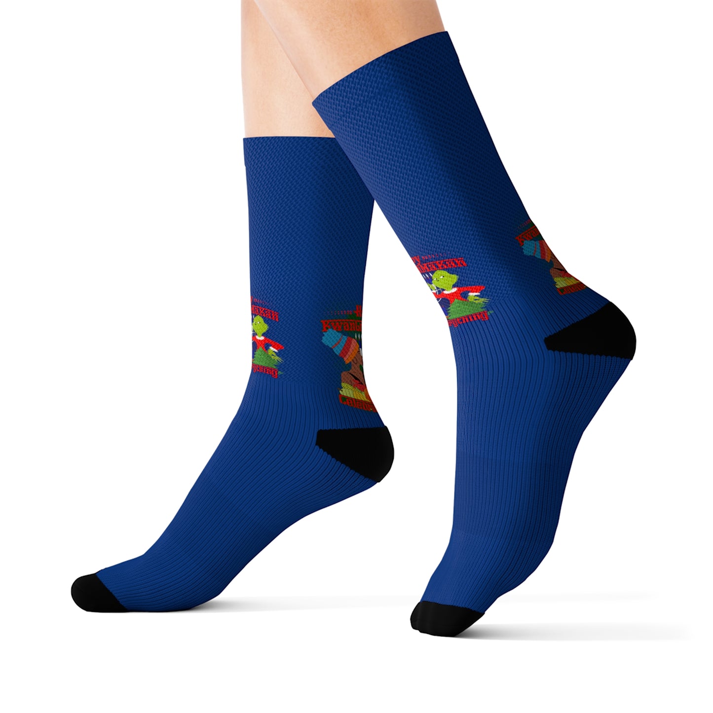 KwanGrinchMakah  Sublimation Socks