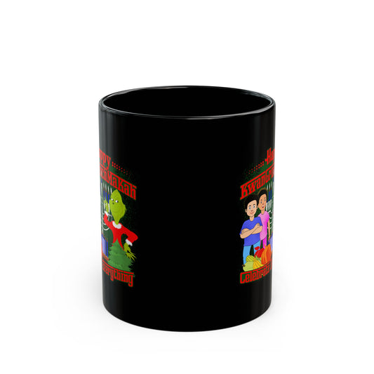 KwanGrinchMakah Black Mug