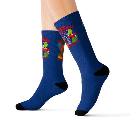 KwanGrinchMakah  Sublimation Socks