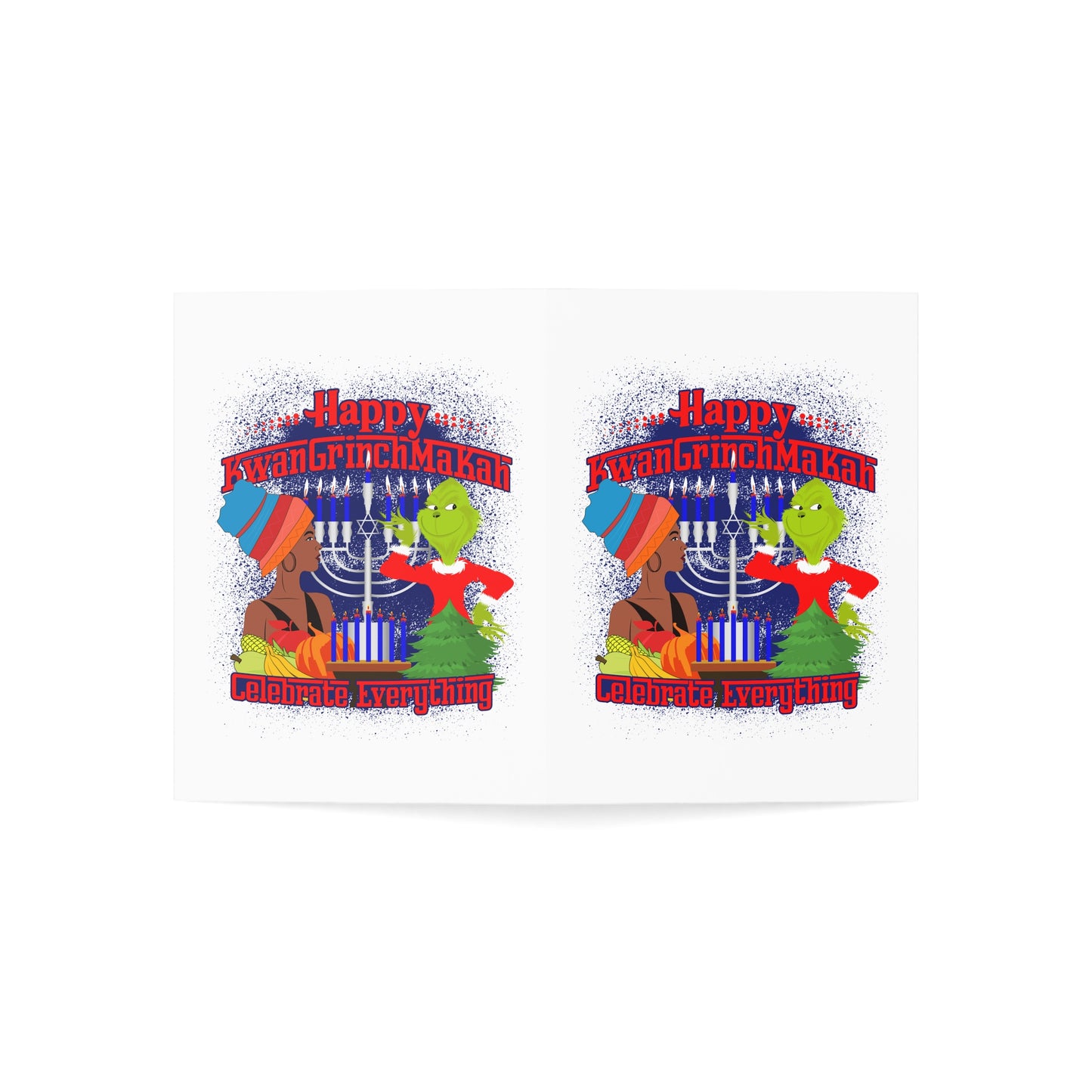 KwanGrinchMakah Greeting Cards (1, 10, 30, and 50pcs)
