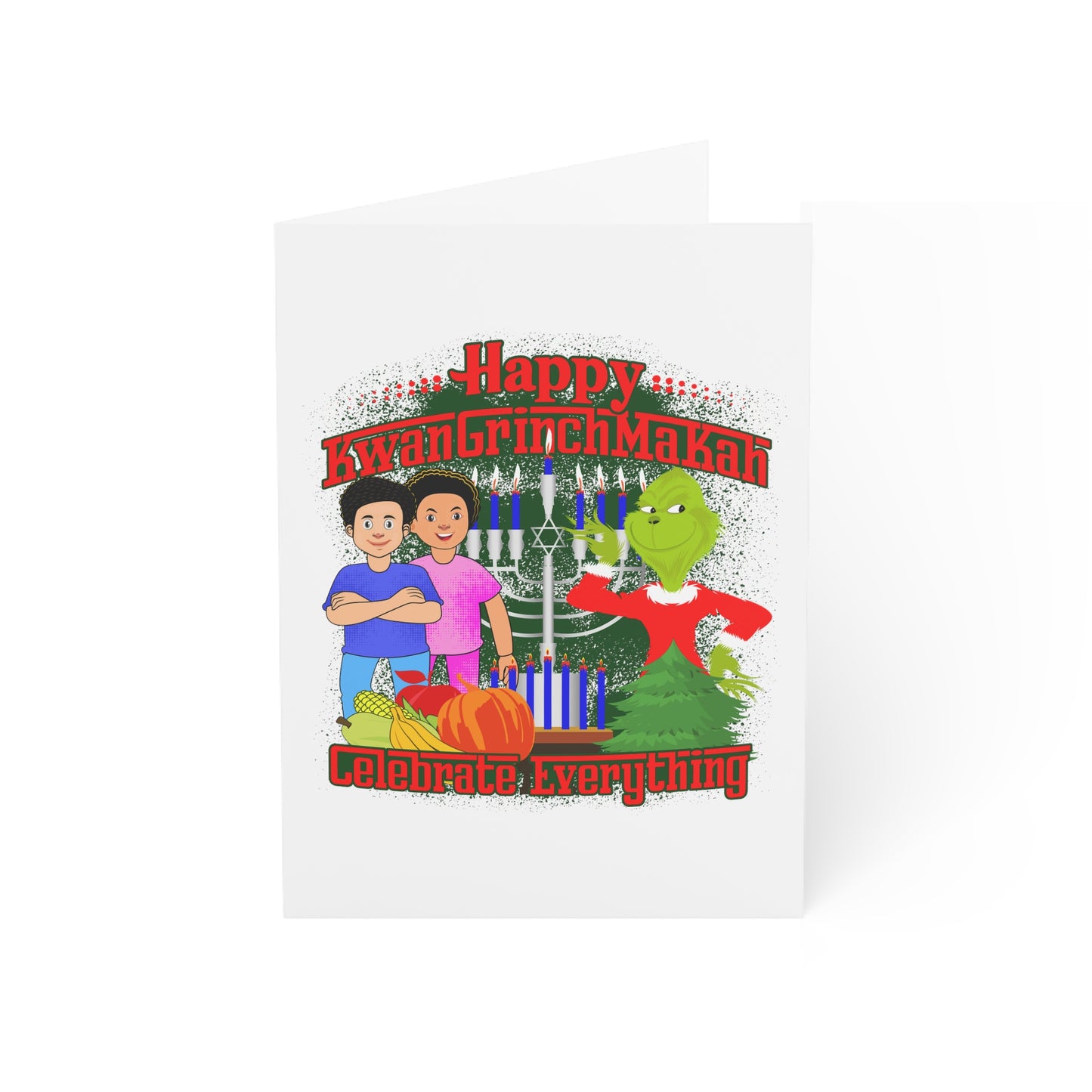 KwanGrinchMakah Greeting Cards (1, 10, 30, and 50pcs)