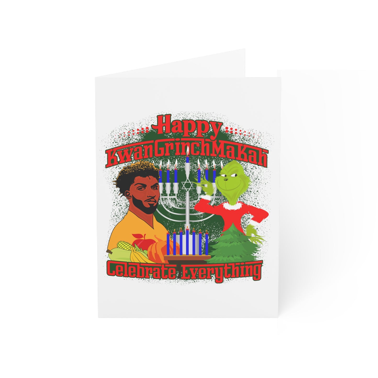 KwanGrinchMakah Greeting Cards (1, 10, 30, and 50pcs)